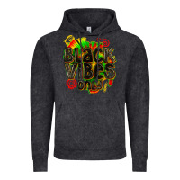 Vintage Black black vibes only Vintage Hoodie - texasbilliewilder