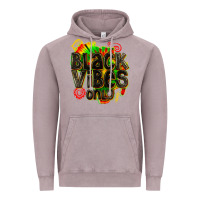 Vintage Zinc black vibes only Vintage Hoodie - texasbilliewilder