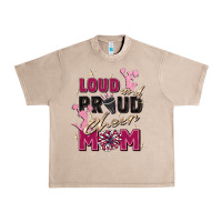 French Oak loud and proud cheer mom Urban Heavy Tee - Zillion Design Studio