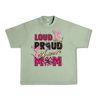 Oil Green loud and proud cheer mom Urban Heavy Tee - Zillion Design Studio