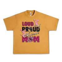 Peanut Butter loud and proud cheer mom Urban Heavy Tee - Zillion Design Studio