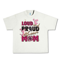 Pistachio loud and proud cheer mom Urban Heavy Tee - Zillion Design Studio