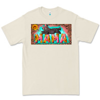 Bone mama with baby bear and leopard license plate Premium Tee - Artiststas