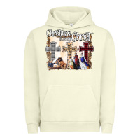 Pigment Pistachio Christmas Begins With Christ Urban Hoodie - Bettercallsaul
