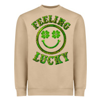 Mushroom feeling lucky with leopard Heavyweight Sweatshirt - RanaPortraitStore