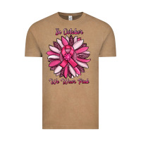 Vintage Coffee in october we wear pink sunflower Vintage Tee - RanaPortraitStore