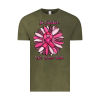 Vintage Olive in october we wear pink sunflower Vintage Tee - RanaPortraitStore