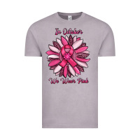In October We Wear Pink Sunflower Vintage Tee | Teevron