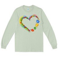 Matcha autism heart Long Sleeve Tee - JahusDesignShop