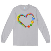 Moon Dust autism heart Long Sleeve Tee - JahusDesignShop