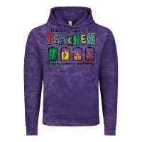 Cloud Purple battery life of a teacher Vintage Hoodie - Zillion Design Studio