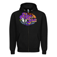 Black boo y'all Zipper Hoodie - JahusDesignShop