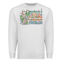 Oatmeal Heather somebodys high maintenance problem Premium Sweatshirt - MaliasSmallBusiness