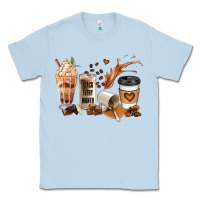 Dusty Blue black every month melanin coffee cups Classic Tee - JahusDesignShop