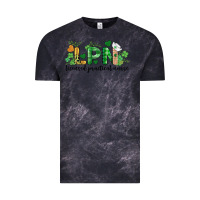 Cloud Black st. patricks day registered nurse lpn heart Vintage Tee - BarkalooDesign