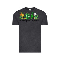 Vintage Black st. patricks day registered nurse lpn heart Vintage Tee - BarkalooDesign