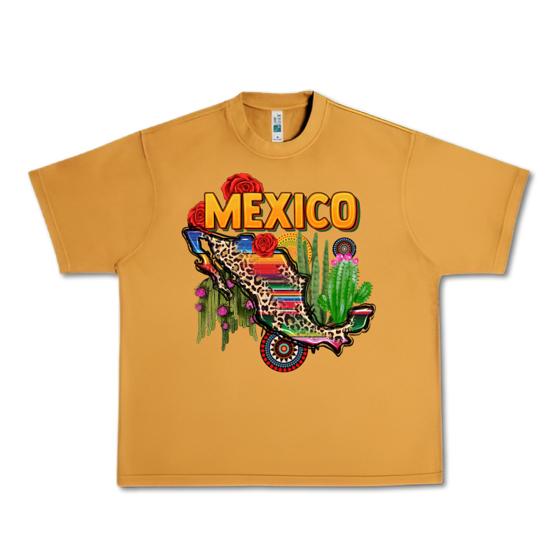 Mexico Map Urban Heavy Tee by CTS Tumbler Store | Teevron