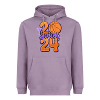 Lavender senior 2024 basketball Heavyweight Hoodie - MaliasSmallBusiness