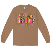 Toasted Coconut it's my birthday Long Sleeve Tee - JahusDesignShop