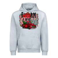 Heather Grey Farm Life Christmas Urban Hoodie - Bettercallsaul