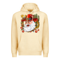 Pina Colada Cowboy Santa Premium Hoodie - BundleAndBundleShop