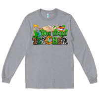 Heather Grey one lucky teacher Long Sleeve Tee - AdoDesignShop