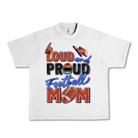Lunar Rock loud and proud football mom Urban Heavy Tee - Zillion Design Studio