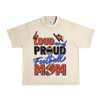 Sandshell loud and proud football mom Urban Heavy Tee - Zillion Design Studio