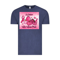 Vintage Denim in october we wear pink pumpkin Vintage Tee - RanaPortraitStore