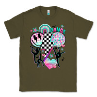 Army Green retro dance Classic Tee - JahusDesignShop