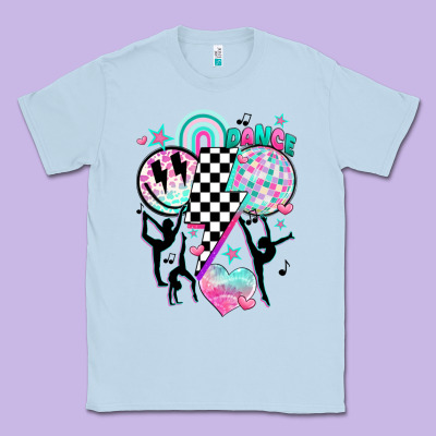 Retro Dance Classic Tee Designed By Jahusdesignshop