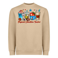 Physical Education Teacher Coffee Cups Heavyweight Sweatshirt | Teevron
