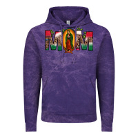 Cloud Purple mexican flag our lady of guadalupe mom leopard Vintage Hoodie - JahusDesignShop