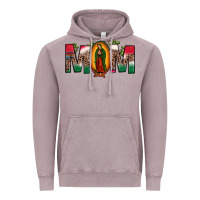 Vintage Zinc mexican flag our lady of guadalupe mom leopard Vintage Hoodie - JahusDesignShop