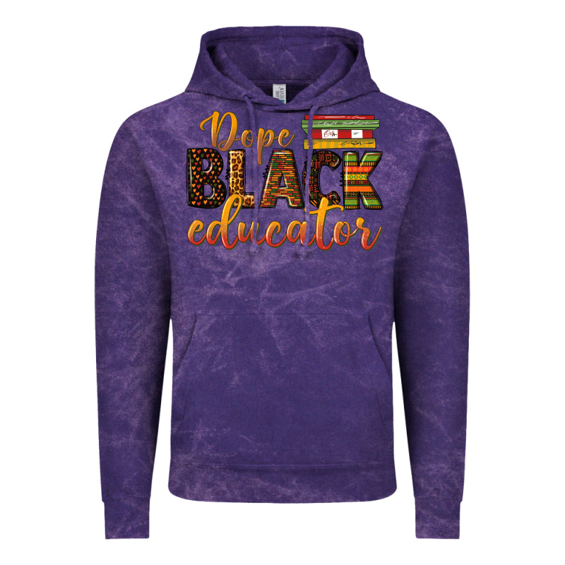 Dope Black Educator Vintage Hoodie by texasbilliewilder | Teevron