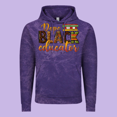 Vintage Hoodie dope black educator