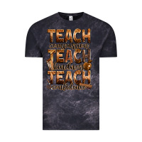 Cloud Black teach compassion teach kindness teach confidence Vintage Tee - Zillion Design Studio