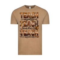Vintage Coffee teach compassion teach kindness teach confidence Vintage Tee - Zillion Design Studio