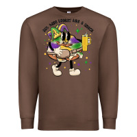 Chestnut out here lookin like a snack king cake mardi gras Premium Sweatshirt - MaliasSmallBusiness