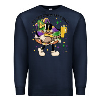 Navy out here lookin like a snack king cake mardi gras Premium Sweatshirt - MaliasSmallBusiness