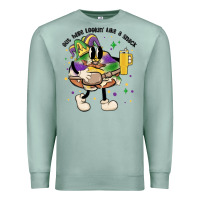 Seafoam out here lookin like a snack king cake mardi gras Premium Sweatshirt - MaliasSmallBusiness