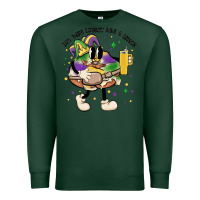 Sports Green out here lookin like a snack king cake mardi gras Premium Sweatshirt - MaliasSmallBusiness