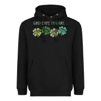 Black god says i am patrick's day Heavyweight Hoodie - MaliasSmallBusiness