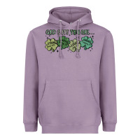 Lavender god says i am patrick's day Heavyweight Hoodie - MaliasSmallBusiness