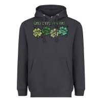 Smoke god says i am patrick's day Heavyweight Hoodie - MaliasSmallBusiness
