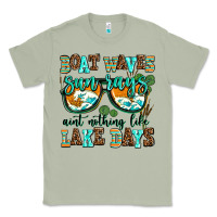 Matcha boat waves sun rays aint nothing like lake days Classic Tee - AdoDesignShop