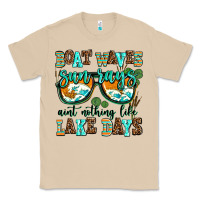 Mushroom boat waves sun rays aint nothing like lake days Classic Tee - AdoDesignShop