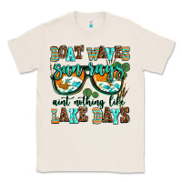 Natural boat waves sun rays aint nothing like lake days Classic Tee - AdoDesignShop