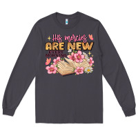 Smoke his mercies are new every morning lamentations 3 2 Long Sleeve Tee - JahusDesignShop