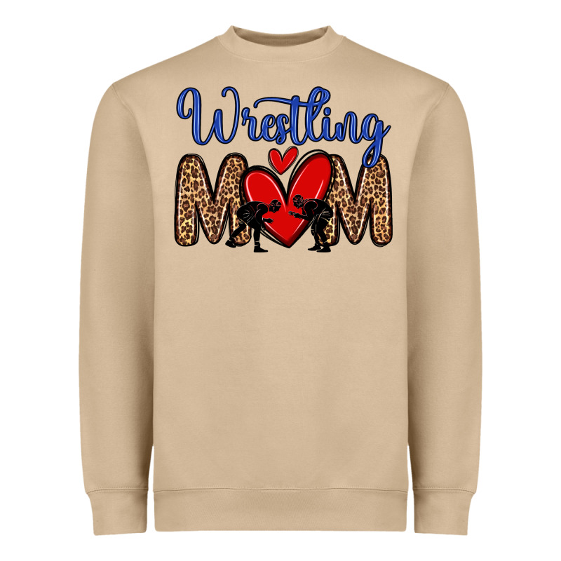 Wrestling Mom Heavyweight Sweatshirt by Zillion Design Studio | Teevron